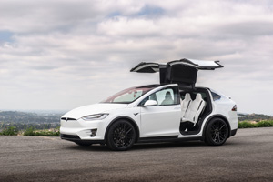 Tesla X with TSW Mosport